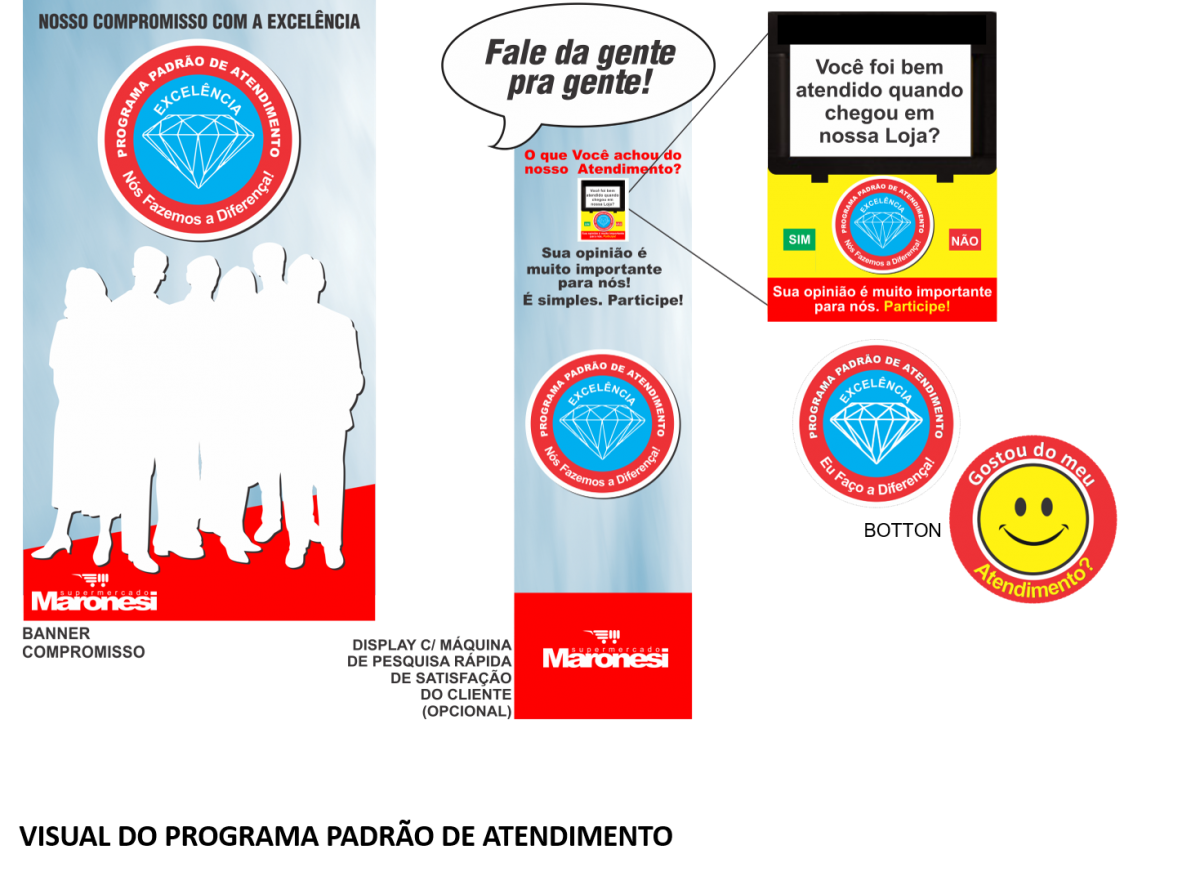 VISUAL PADRÃO DE ATENDIMENTO